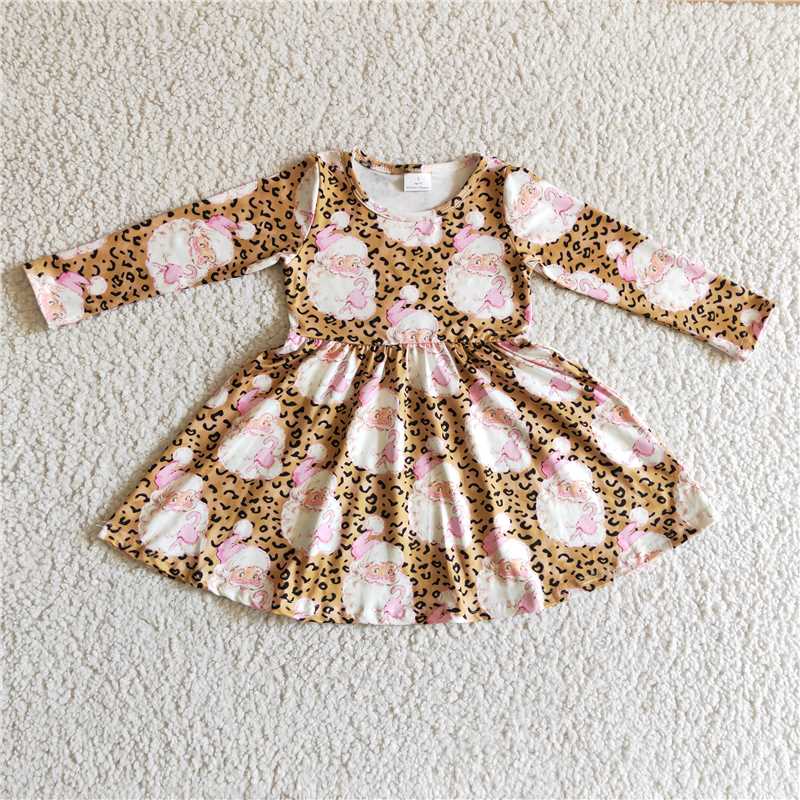 6 A7-13 Pink santa dress