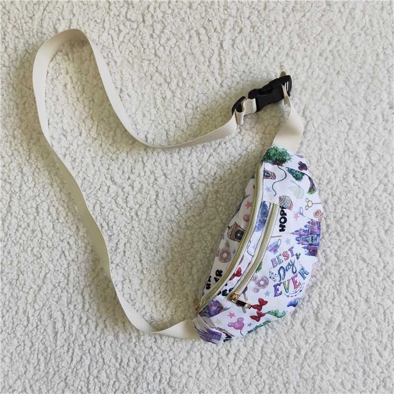 BA0009 Cute snacks print kids girls small bags