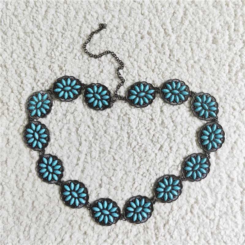 GB0003 Adult turquoise belt