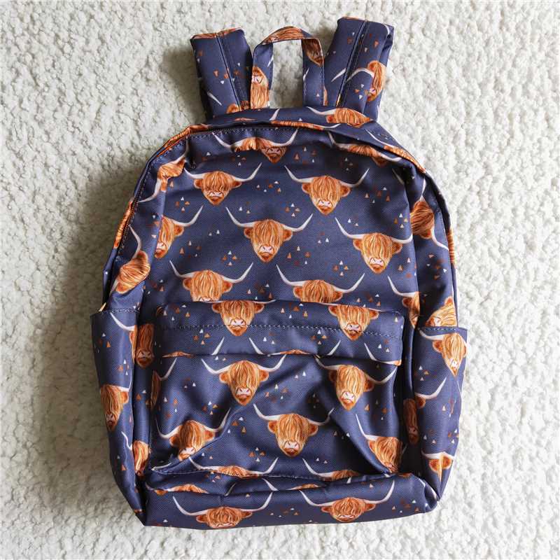 BA0020 baby kids western cow boys back packs bags