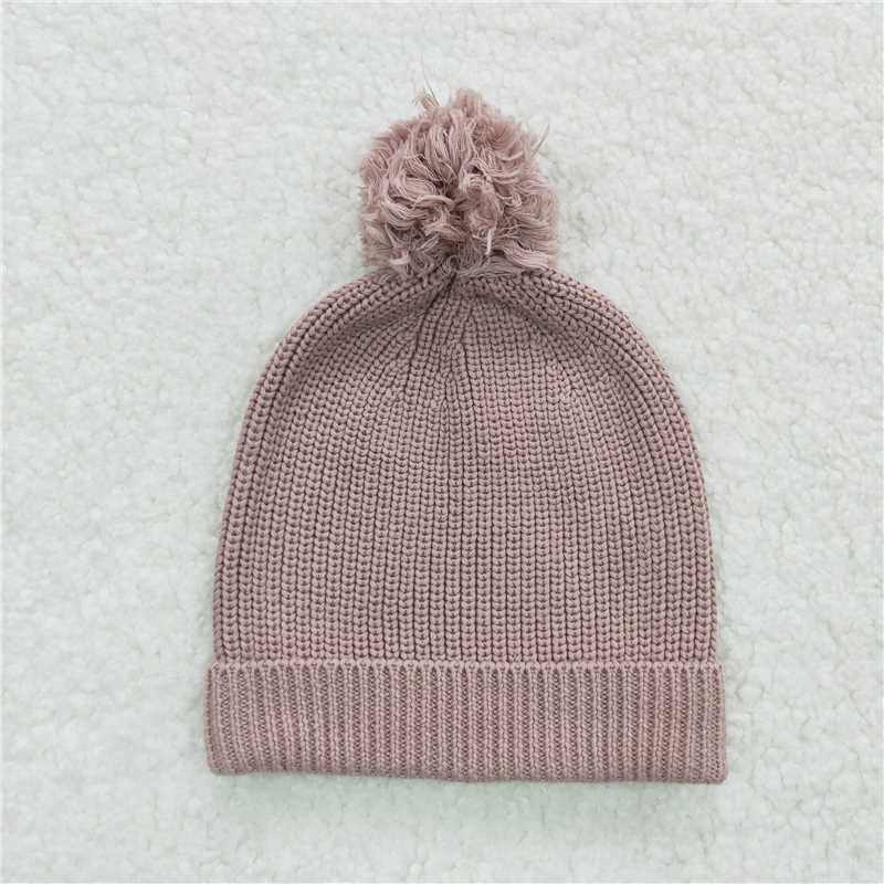 HA0007 Purple fur hat