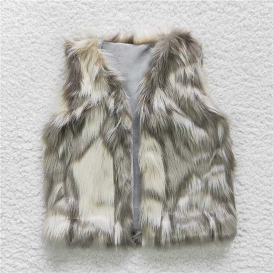 6 A21-15  Fur Vest