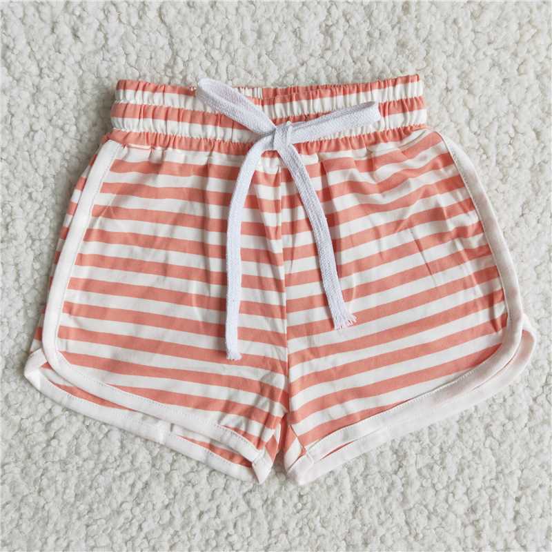 B4-28 Baby girls summer sports design shorts 22