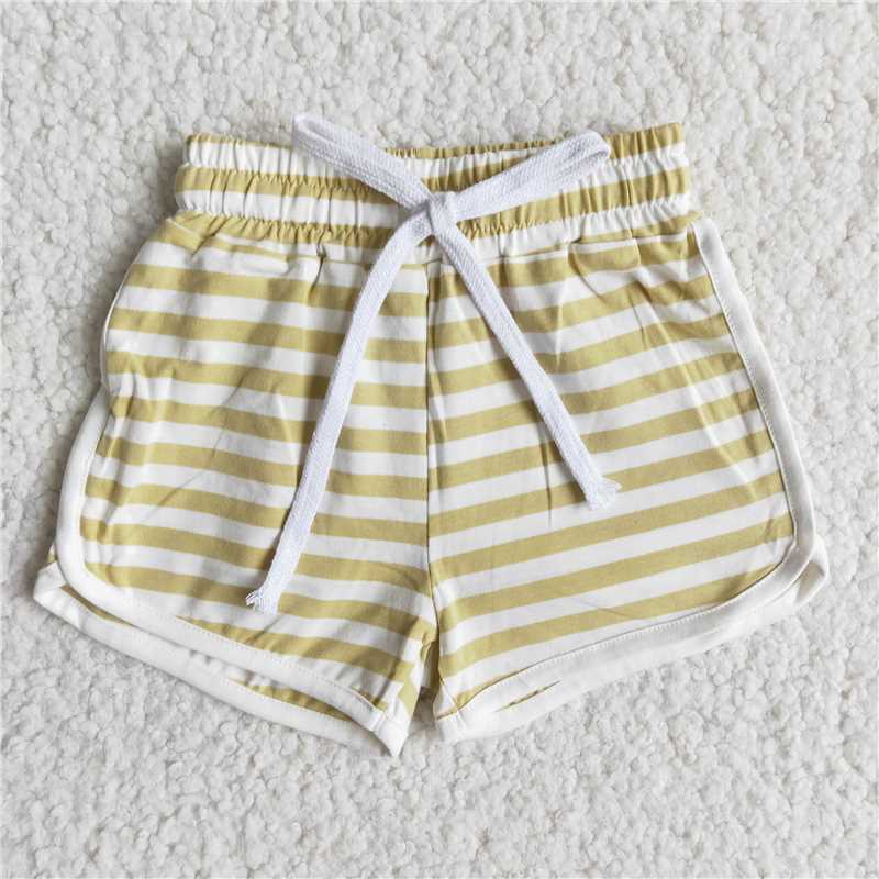 B4-25 Baby girls summer sports design shorts 20