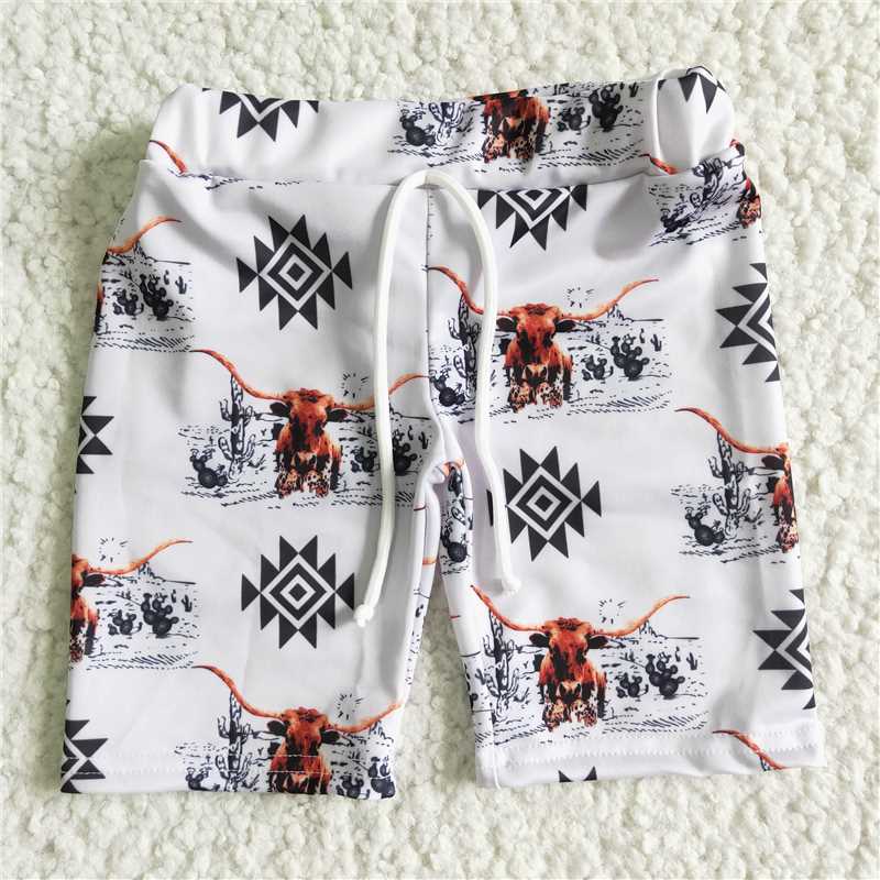SS0021 Boys cowboy lace-up shorts