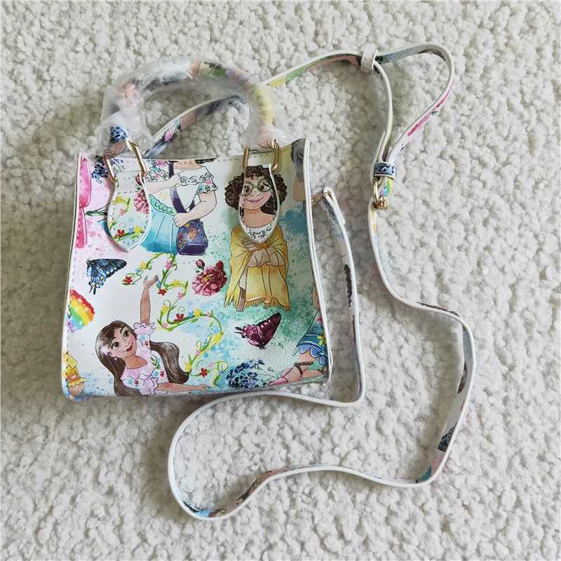BA0017 Cute magic print little girls bags