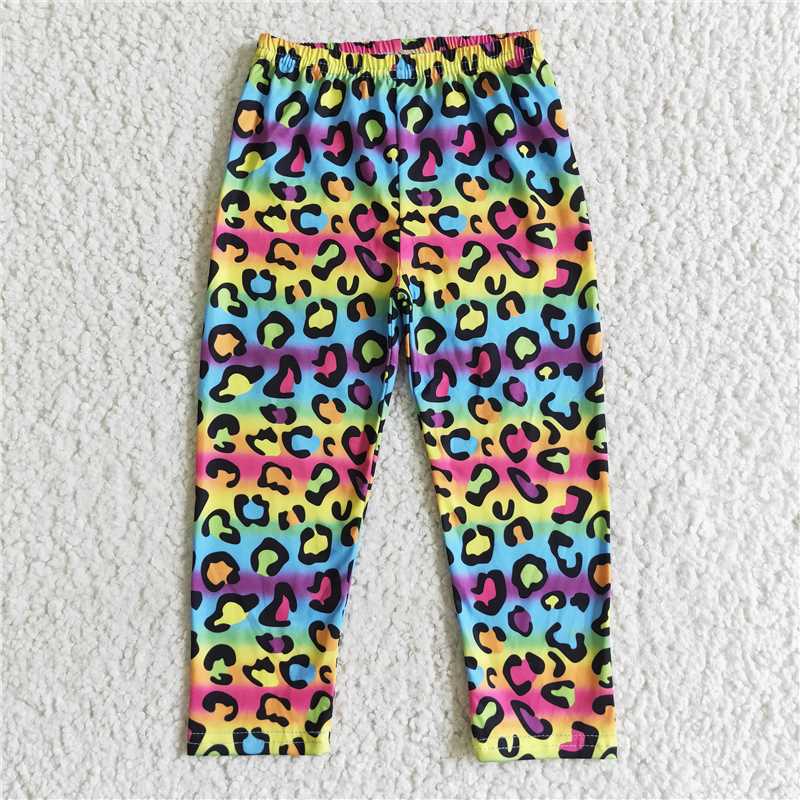 P0016 P0015 P0013 P0014 P0012 Baby Girls Leopard Print Skinny Pants