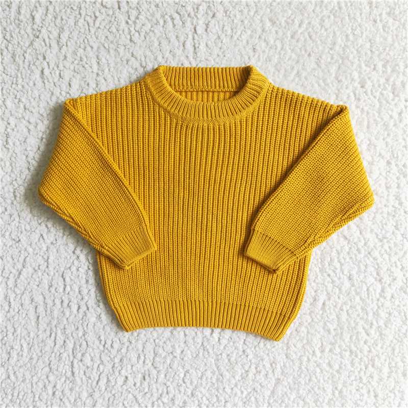 GT0034 GT0030 Baby Kids Girls Spring Fall Woolen pullover Sweaters