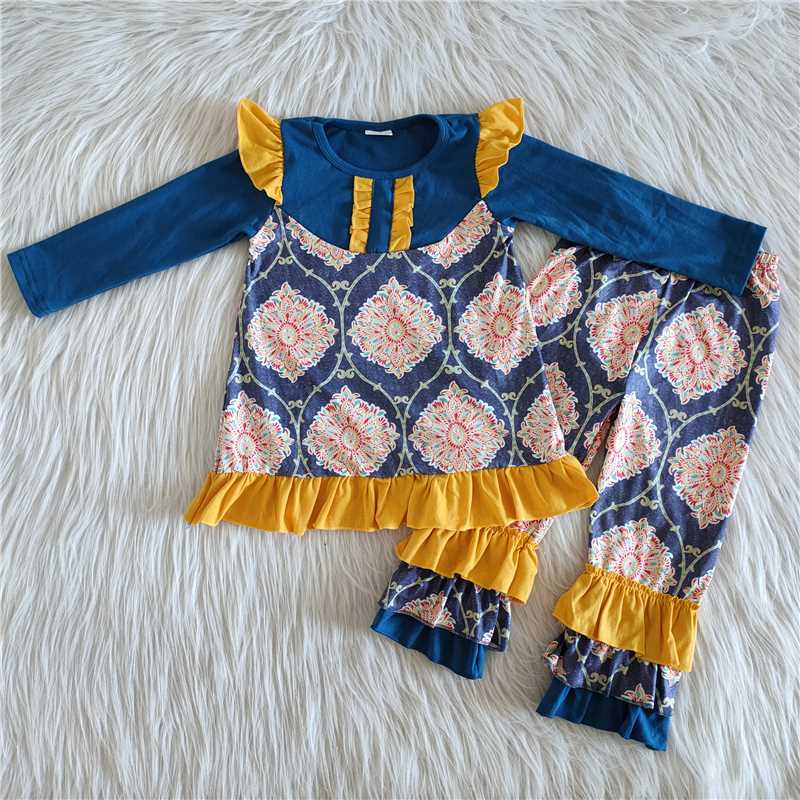 6 A26-17Long sleeve baby girls fall winter clothing
