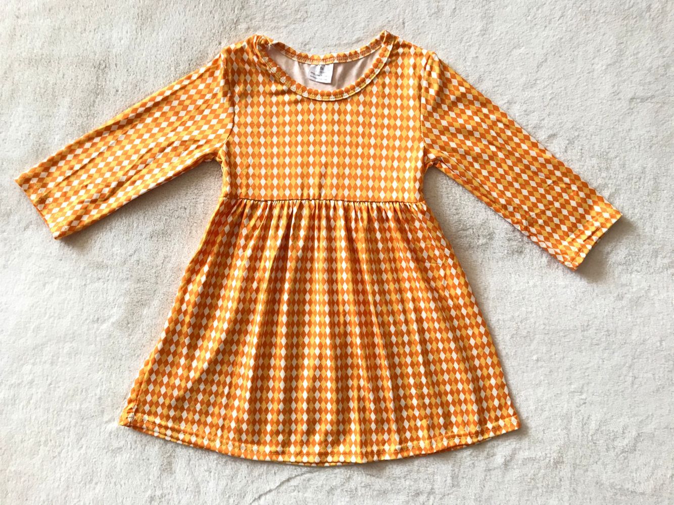 9.16 RTS NO MOQ(In stock)G3-12-1** Baby Girls Winter Dress Baby Girls Red Carpet Tree White knee-length Dresses