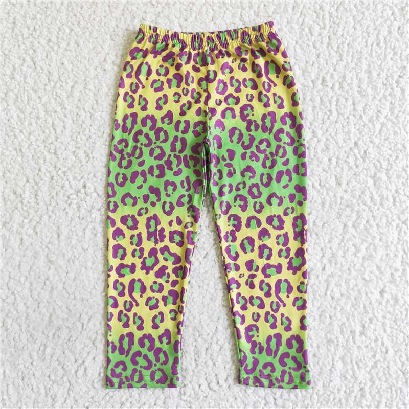 P0016 P0015 P0013 P0014 P0012 Baby Girls Leopard Print Skinny Pants