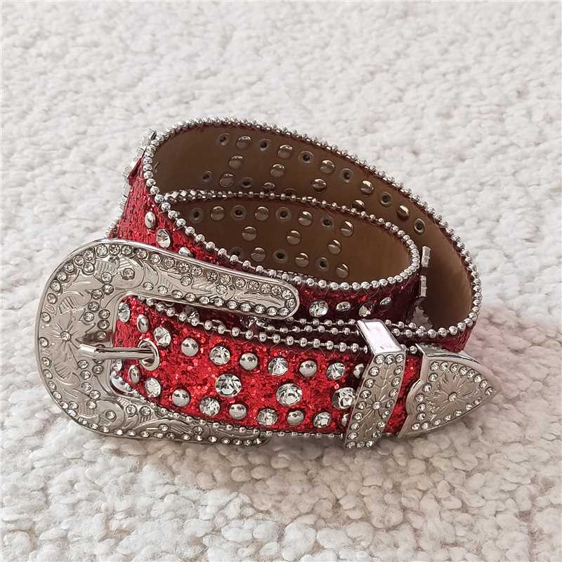 GB0007 Red diamond belt
