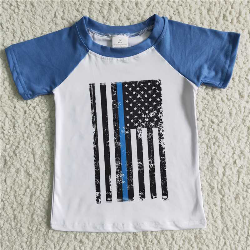 A9-17 Flag boys shirts 1