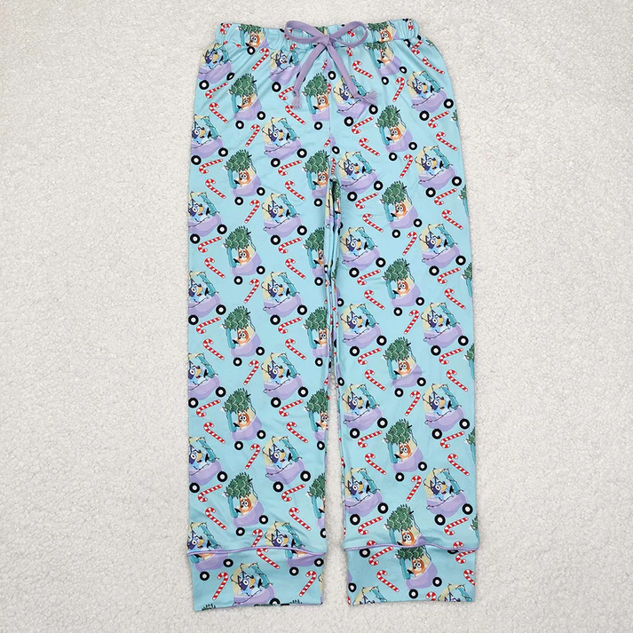 Adult Baby Girls Christmas Dogs Candy Pajamas Clothes Sets