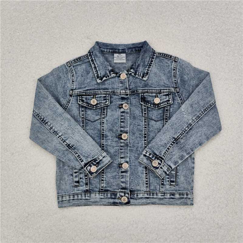 6 A5-14High quality girls denim jackets