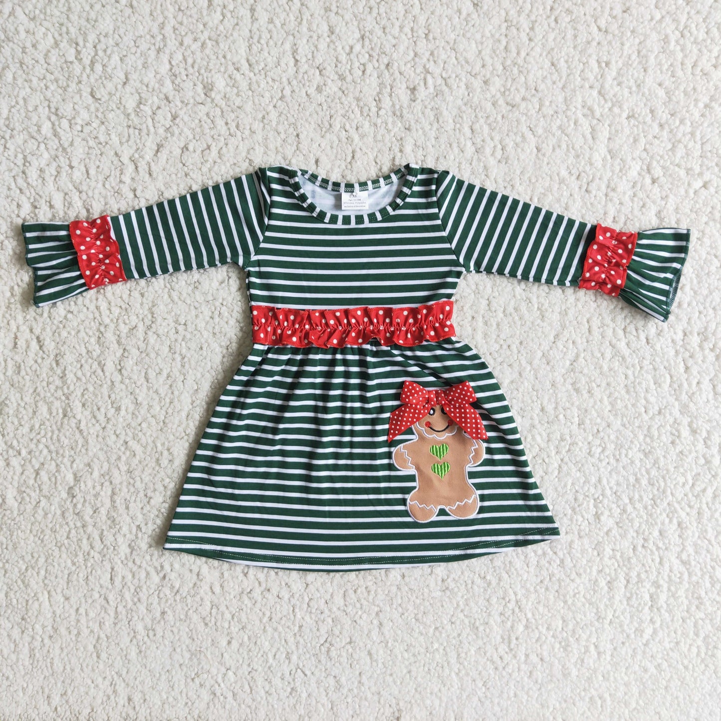 6 B13-20 Baby Girls Gingerbread dress