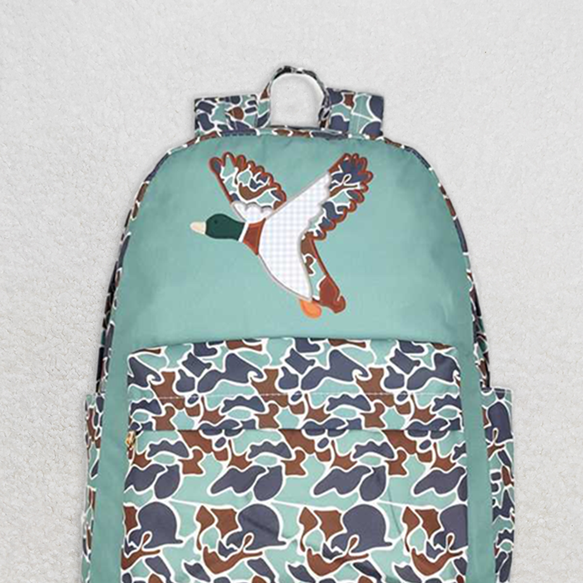 BA0259RTS NO MOQ Baby Bags Duck camo kids boys hunting backpack