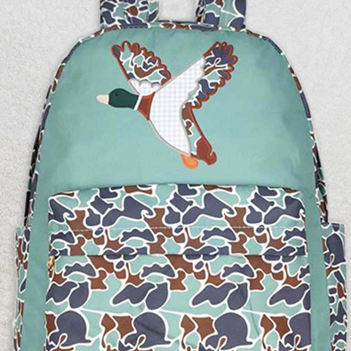 USA Shop (in stock)BA0259 RTS NO MOQ Baby Bags Baby Kids Boys Camouflage Backpack Zip Back Bags