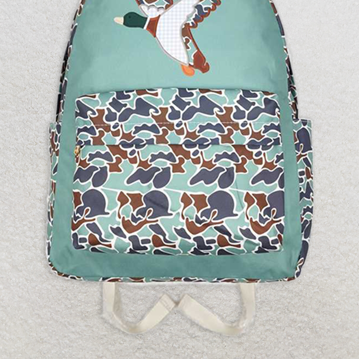BA0259RTS NO MOQ Baby Bags Duck camo kids boys hunting backpack