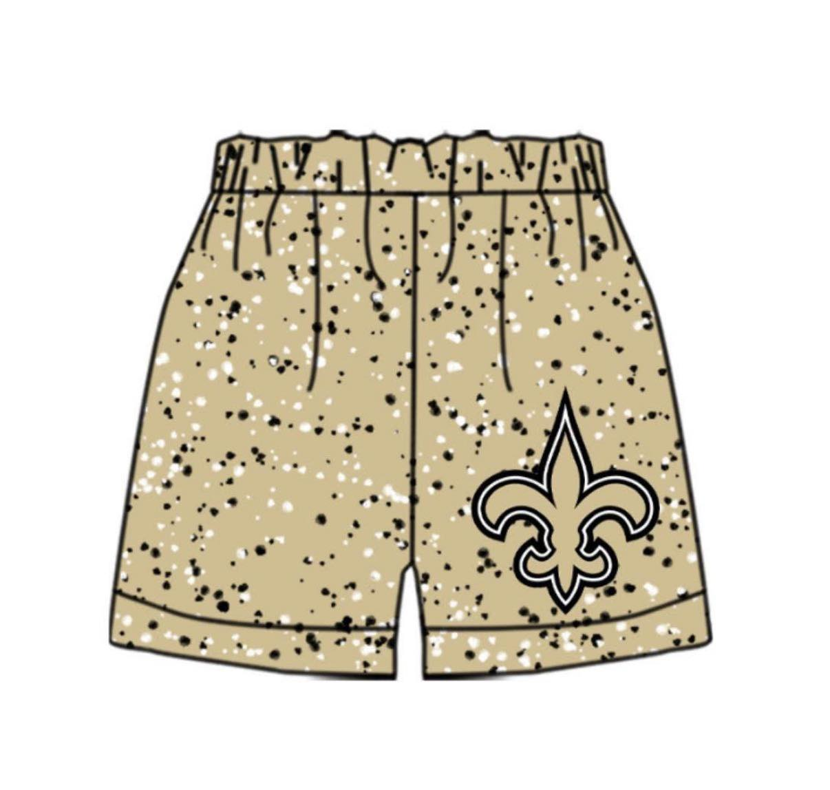 CUSTOM MOQ 5 Sibling Boys Baby Girls Summer Ice Cream Shorts Team