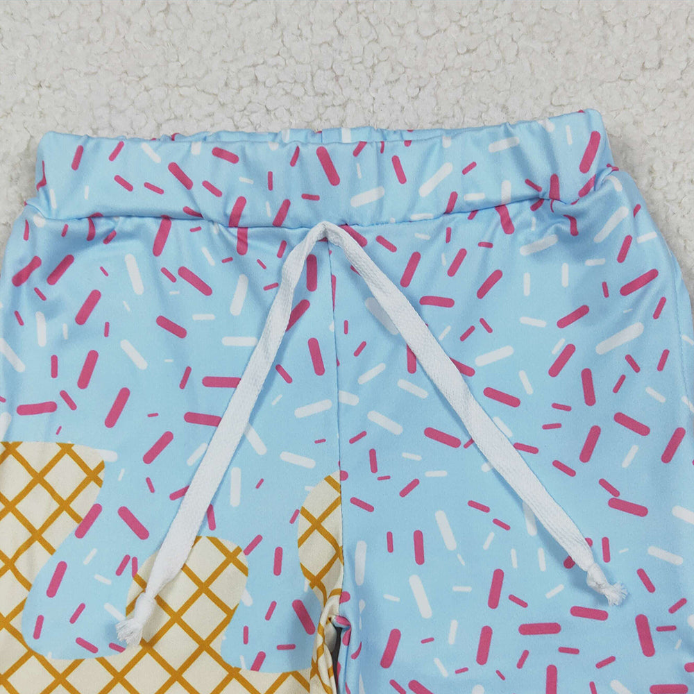 8.16 USA Shop (in stock) SS0609 Baby Boys Summer Shorts Baby Boys Ice Cream Drip Team Shorts Bottom