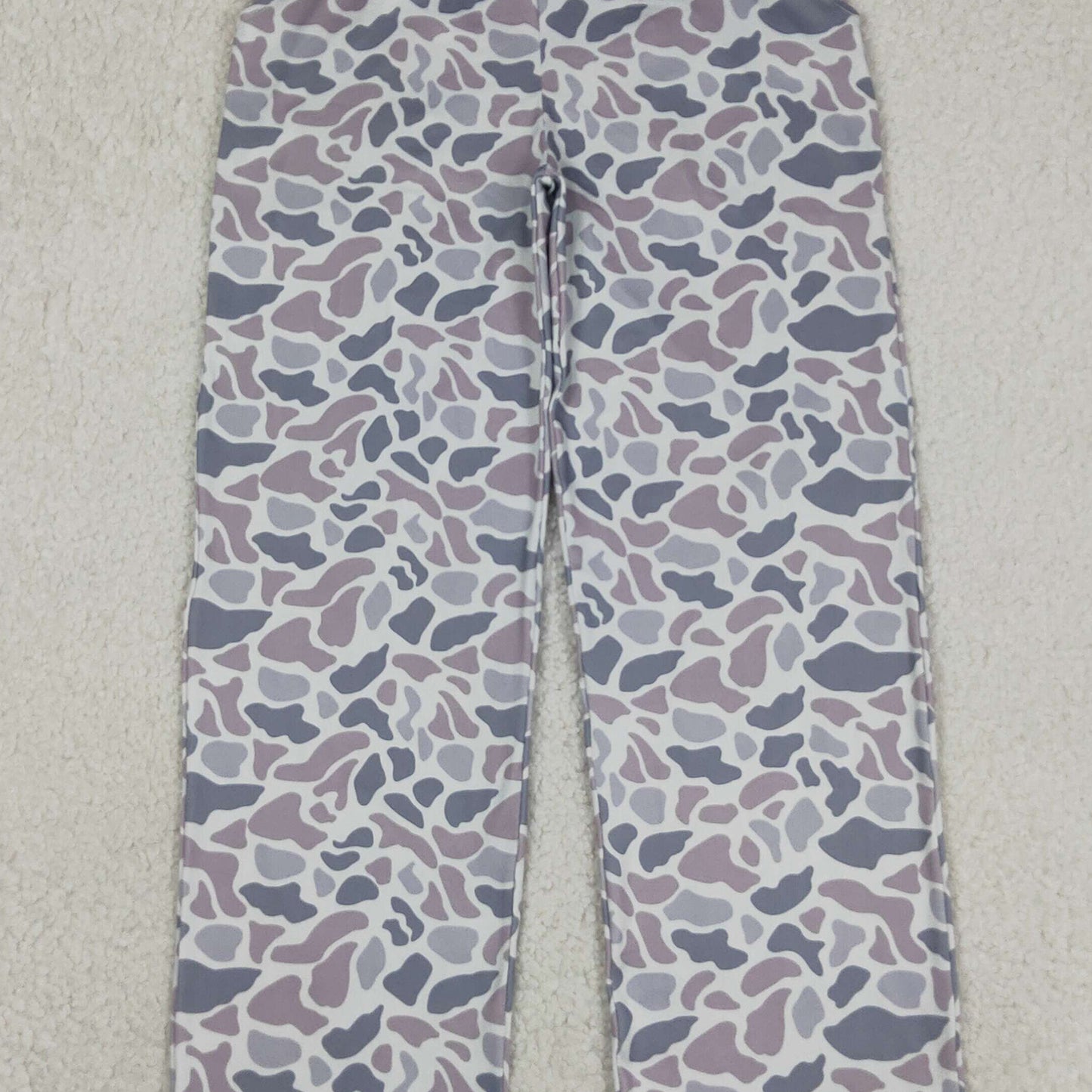 P0994 RTS NO MOQ (In stock)Grey camo pocket adult women pants