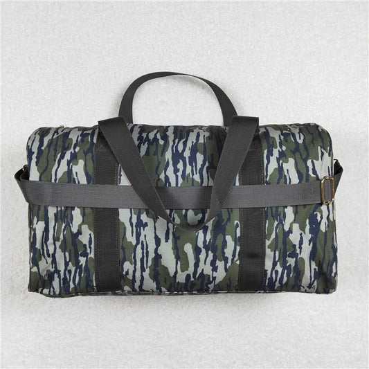 USA Warehouse (IN STOCK)BA0159 Olive Camo Hunting Duffel Bag Outdoor Sports Travel Gear Large Capacity Weekend Bag with Shoulder Strap