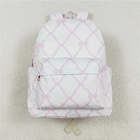 USA Warehouse (IN STOCK)BA0225 Bow Backpack Pinkschool Bag Drawstring Mesh Gaming Paquete Bags