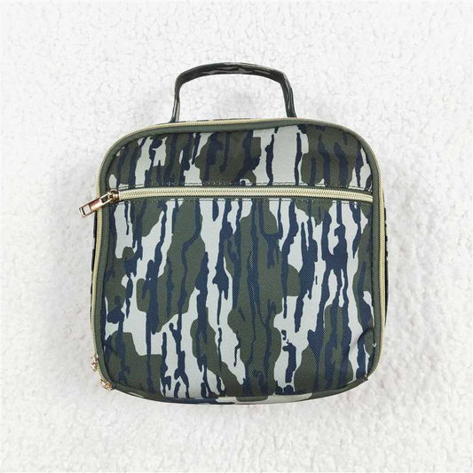 USA Warehouse (IN STOCK)BA0228 Kids Lunch Box Bag Camouflage Print Bottomland Design Portable Meal Tote for Children