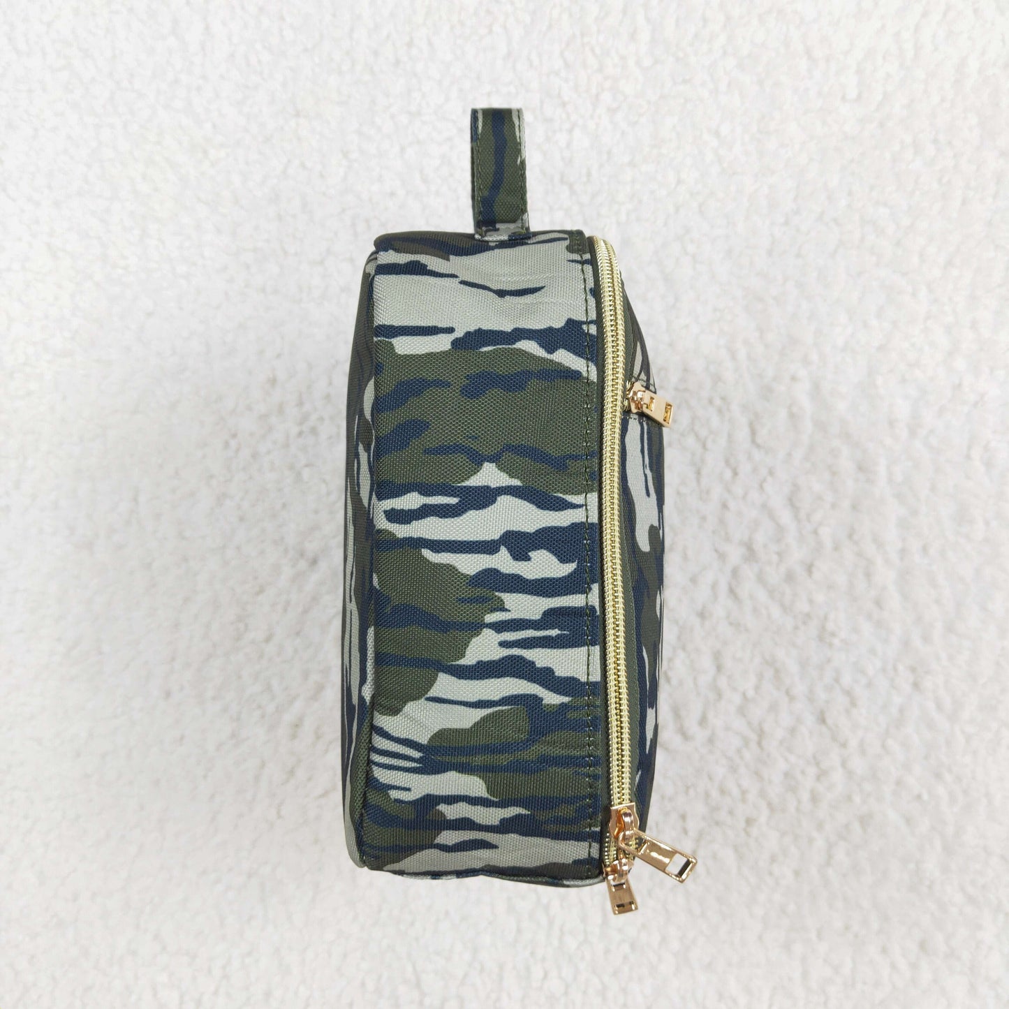 BA0228Bottomland camo print kids lunch box bag