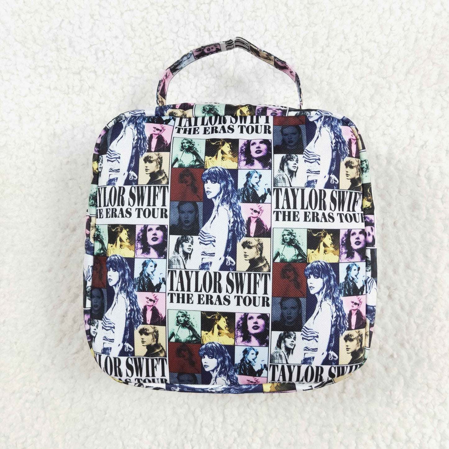 BA0237 Patchwork singer girls lunch box bag