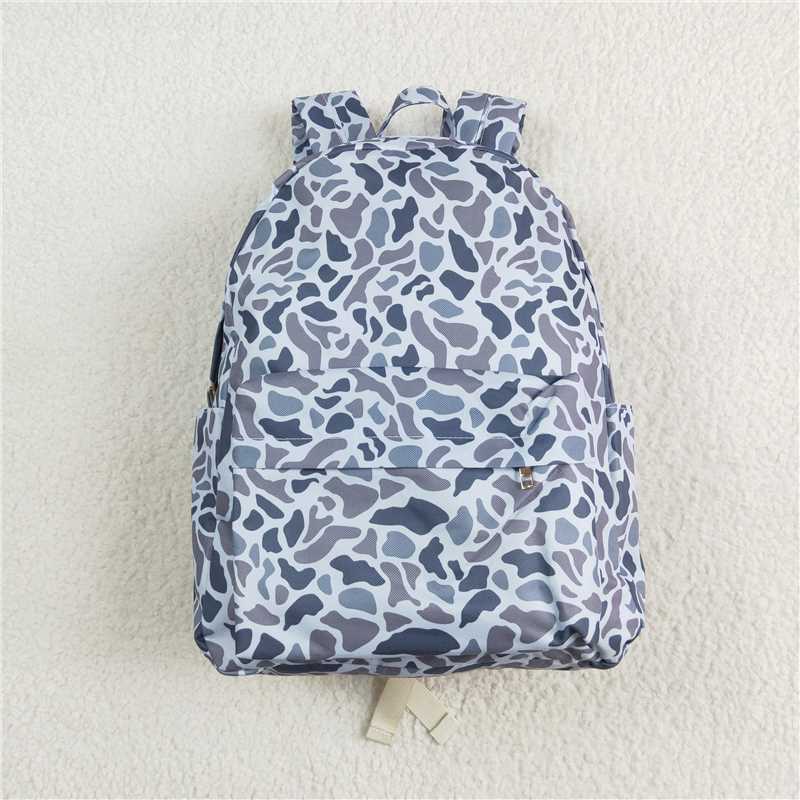 USA Warehouse (IN STOCK)BA0260 Grey Camo Hunting Backpack Outdoor Sports Team Bag for Boys And Girls