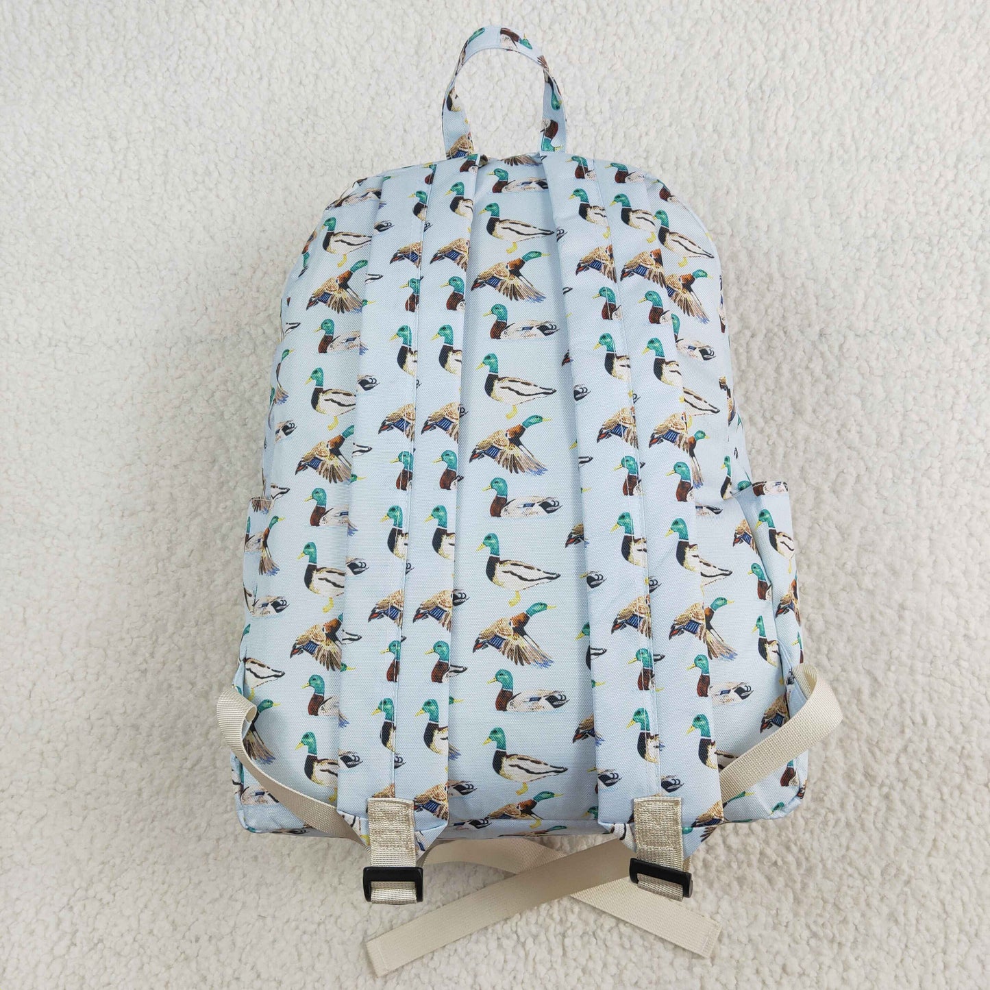 BA0277Duck pattern kids boys backpack