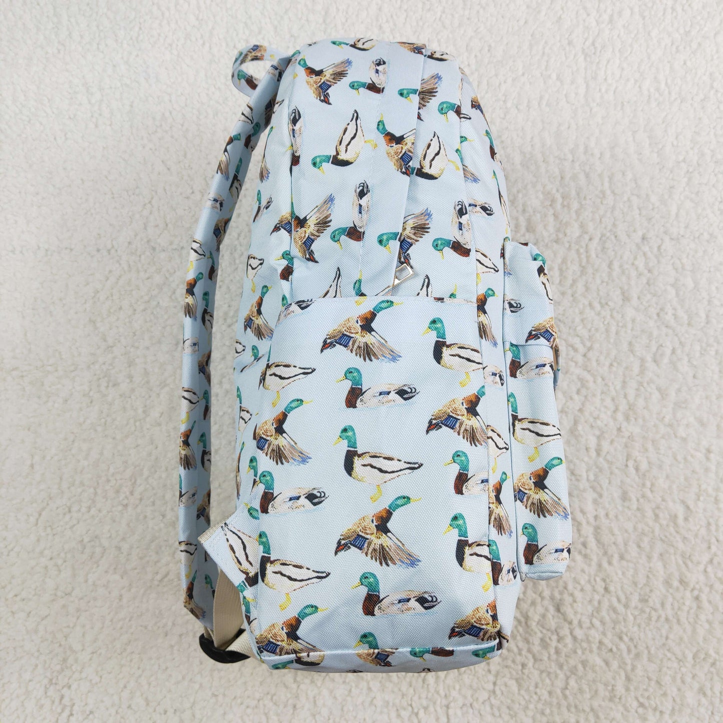 BA0277Duck pattern kids boys backpack