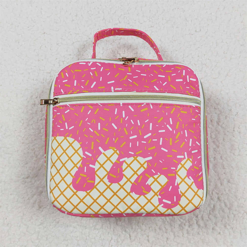 USA Shop (in stock)BA0299 RTS NO MOQ Baby Bags baby kids team pink Lunch Box Bag