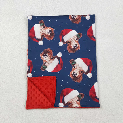 10.15 RTS Sibling Baby Kids Christmas Blankets 29*43inches