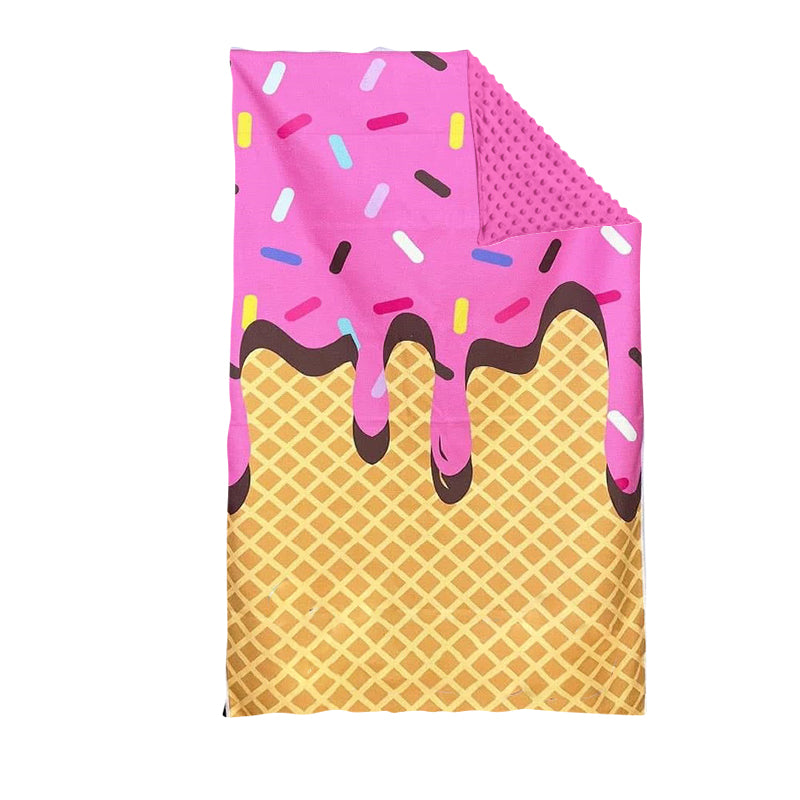 6.11 BL0201 Pre order Baby Kids Pink Team Blankets