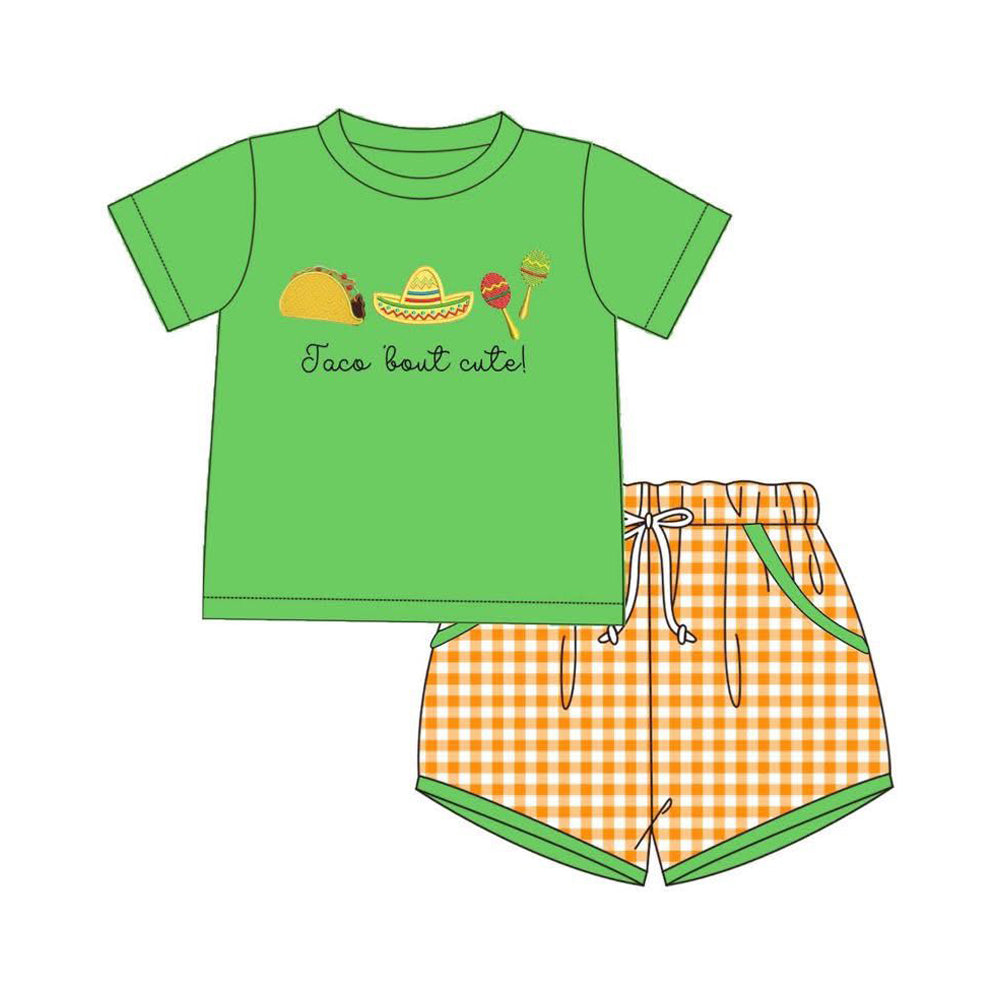 4.2 BSSO2018 Pre order No Moq Fashion Clothing For Boys Summer Short Sleeve Shirt Top Short Set
