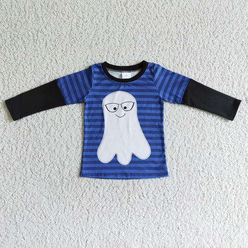 9.26 RTS Sibling Baby Boys Girls Ghosts Pumpkins Halloween Tee Shirts Top