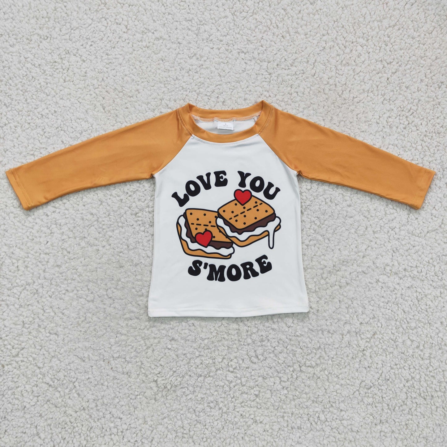 12.6 BT0123 RTS No Moq Promotion Baby Boys Cookie Long Sleeve shirts tops