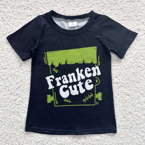 9.26 RTS Sibling Baby Boys Girls Ghosts Pumpkins Halloween Tee Shirts Top