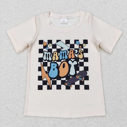 9.26 RTS Sibling Mama's Boys Girls Lights Flowers Tee Shirts Top