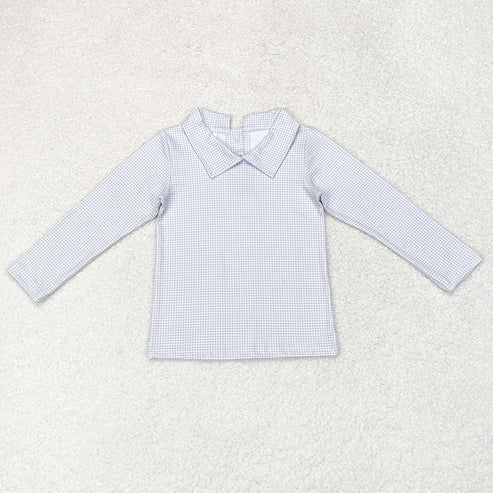 9.20 RTS Sibling Baby Boys Boutique Mardi Gras Long Sleeves Half Zipper Button Pullovers Tops