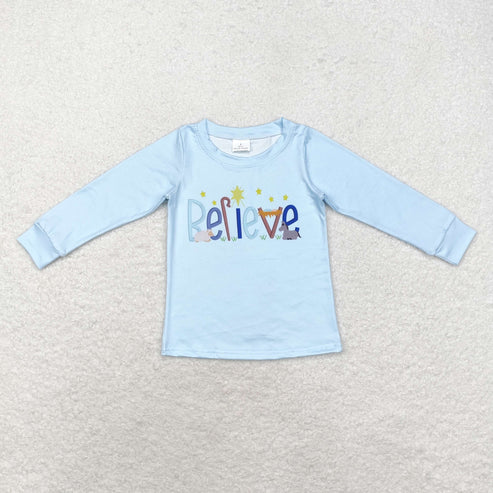 9.25 RTS Sibling Baby Boys Girls Christmas Trees Gingerbread Milks Tee Shirts Top