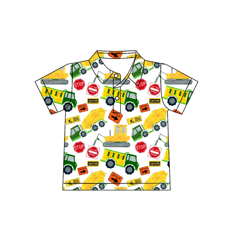 4.13 Pre order No Moq Baby Boys Souther Button Shirts Top