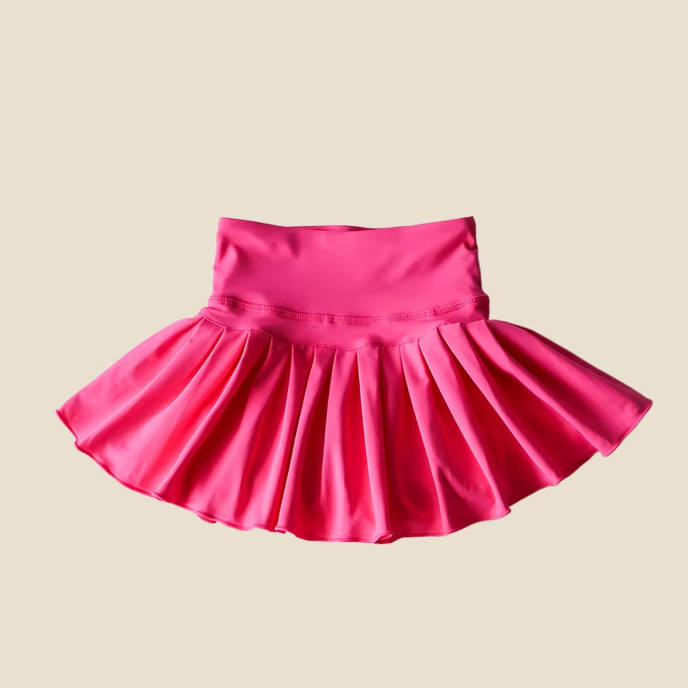 8.26 Pre order Baby Girl Yoga Skirt yoga blue Skirts dress