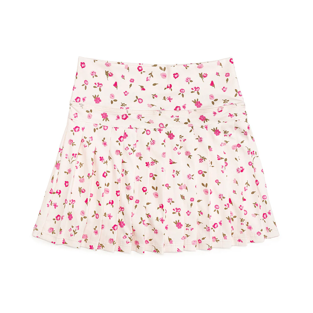 5.9 Pre order No Moq Baby Girls Floral Bow Casual Yoga Skirt