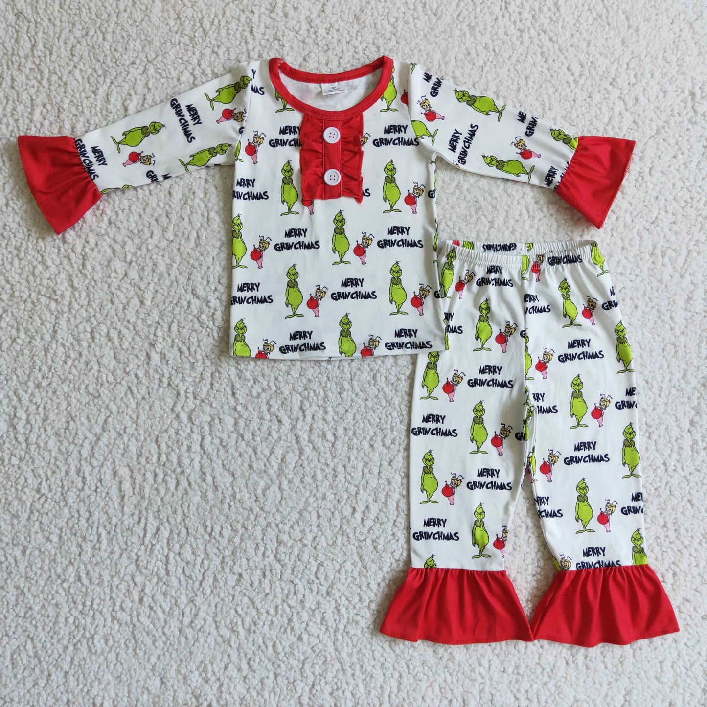 GLP0133 Baby girls brown thanksgiving turkey shirt leopard pants clothes