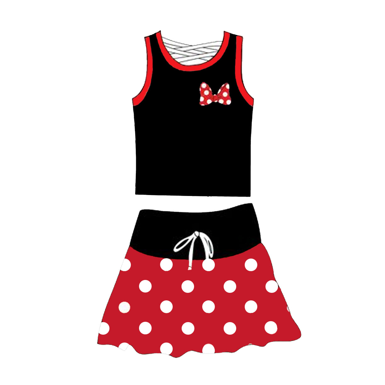 Light Blue Princess Top Skirt Girls Clothes Sleeveless Shoes Matching Outfit Set for Kids