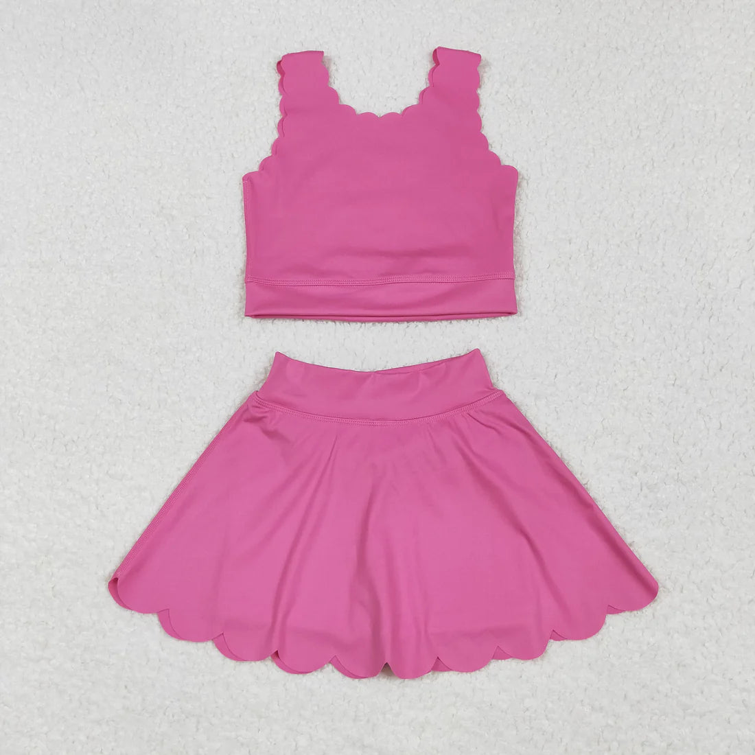 10.3 RST Sibling Baby Girls Shirts Skirt Shorts Bottom Yoga Active Clothes Sets